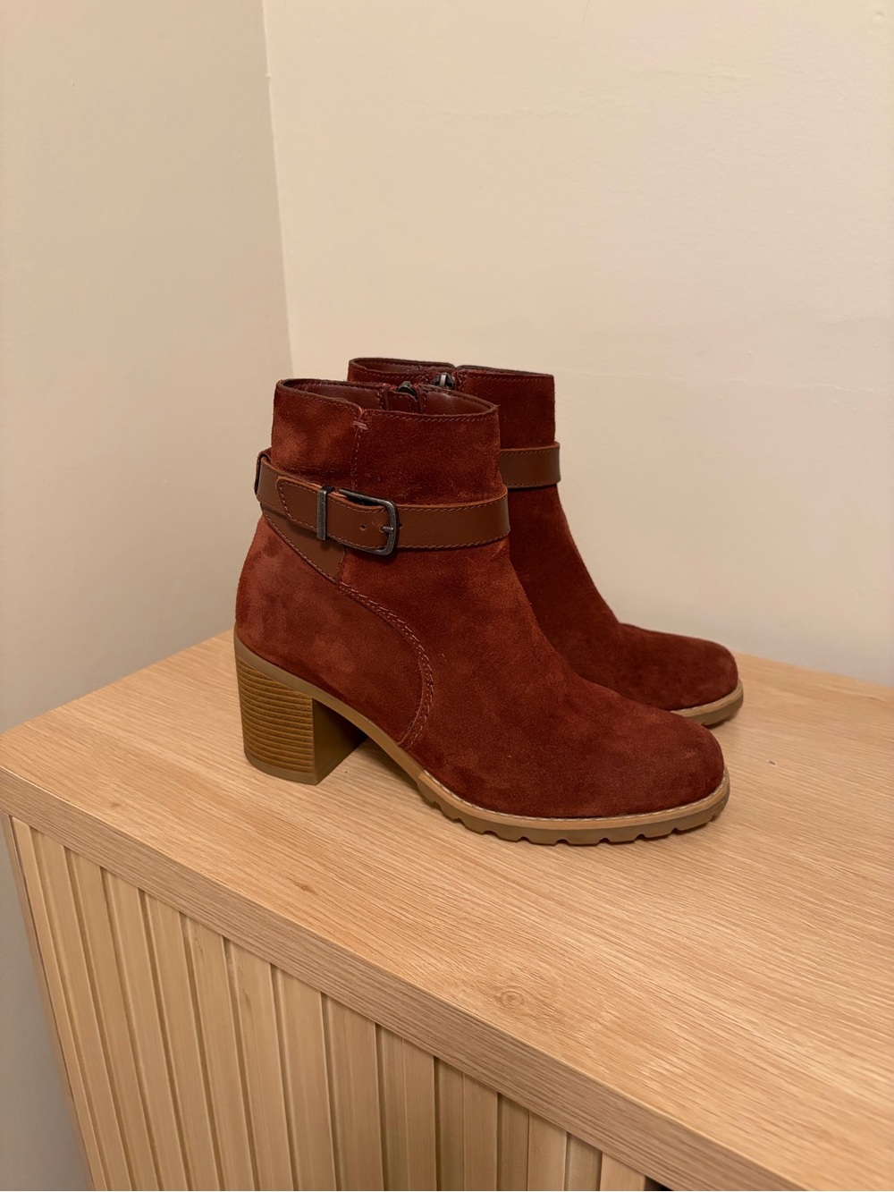 Clarkwell Hall Brown Boots by Clark’s